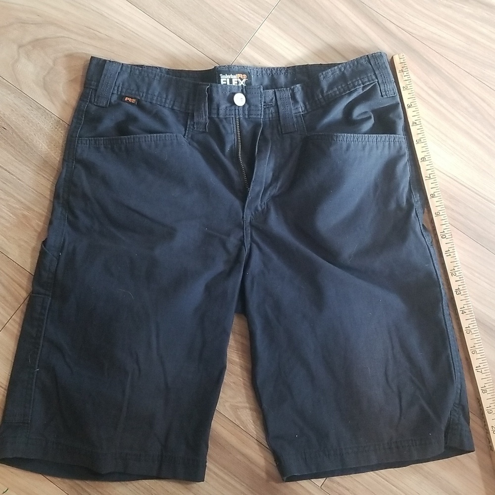 Timberland Pro Flex Cargo Shorts Mens Size 32 Dark Charcoal Gray